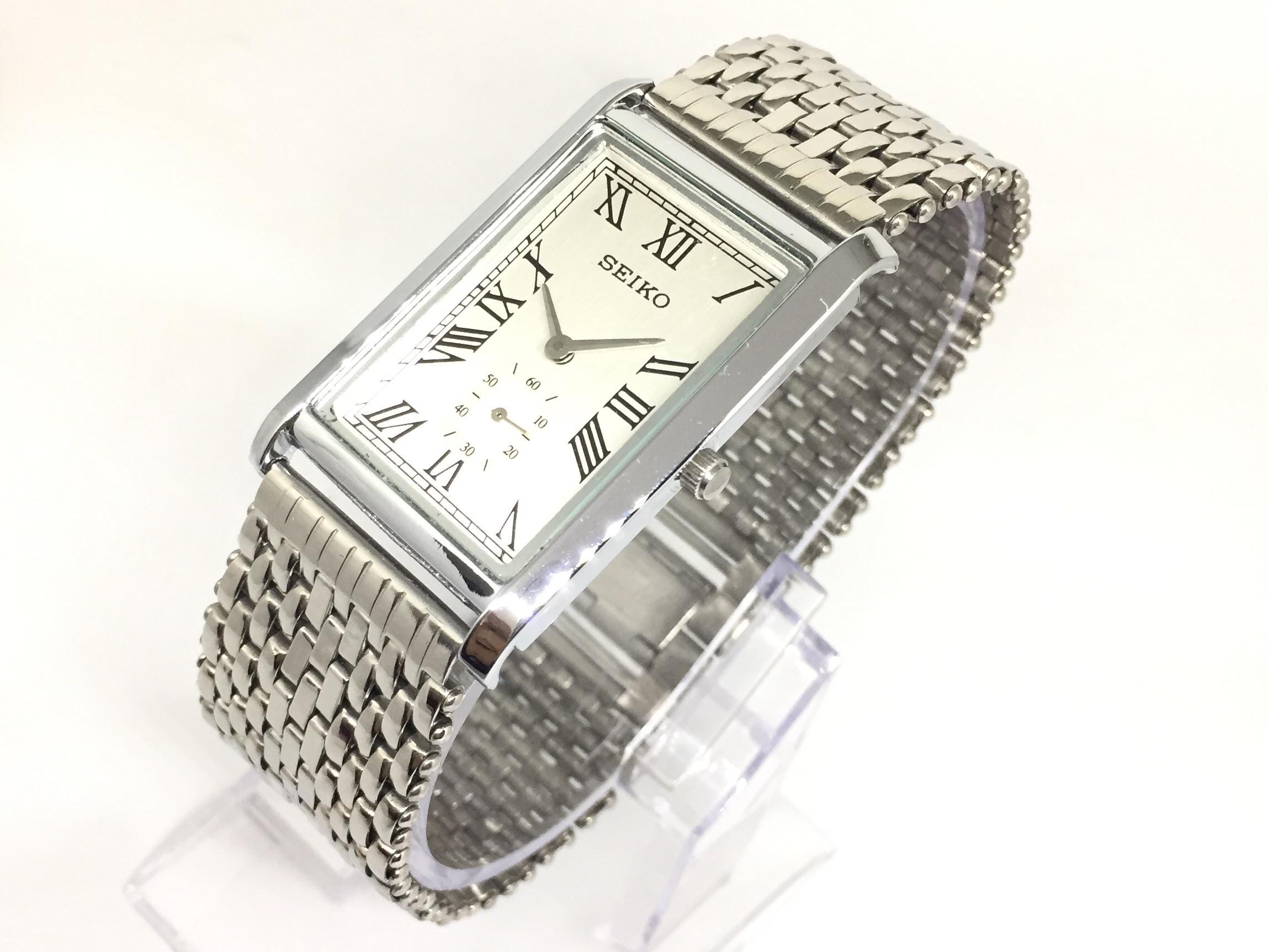 Seiko tank quartz - Etsy 日本