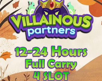 Villainous Partners Event Monopoly_Go - 80k poäng full bäring - 4 platser