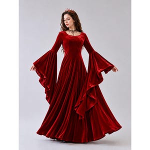 Crimson Gown - Etsy Crimson Gown - Etsy