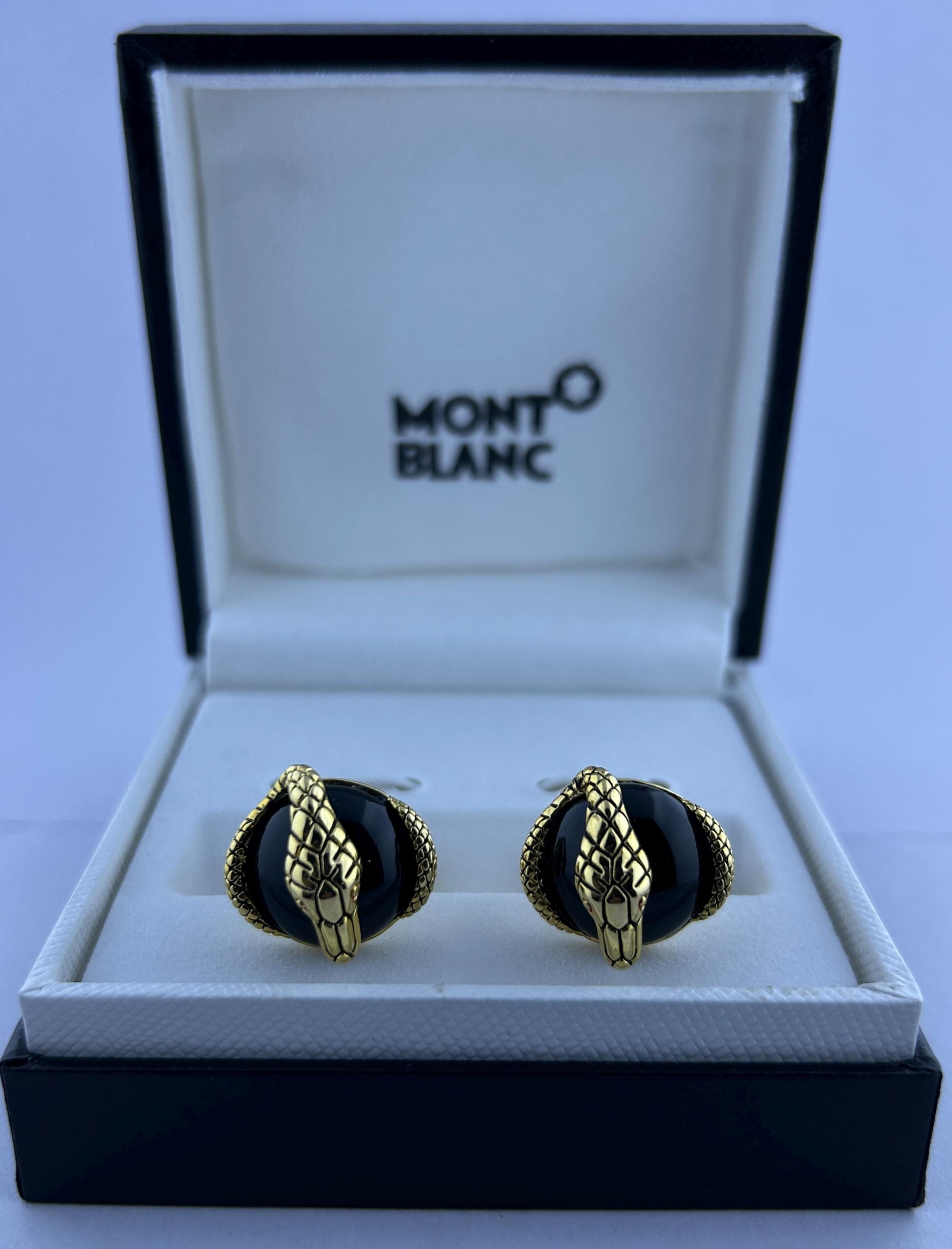 Mont blanc cufflinks - Etsy 日本