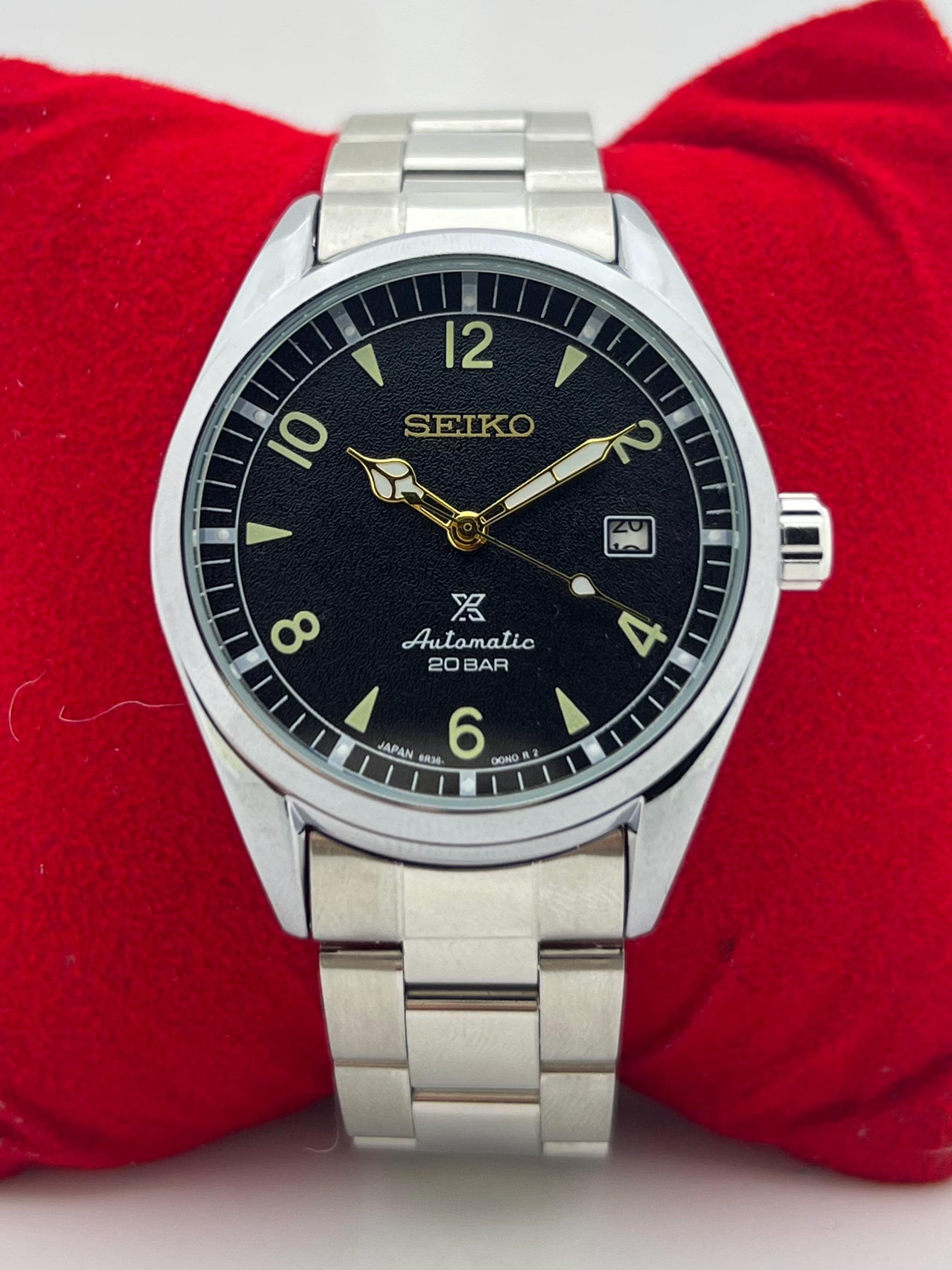 z*様 MOD カスタム腕時計 Seiko mod explorer - Etsy 日本