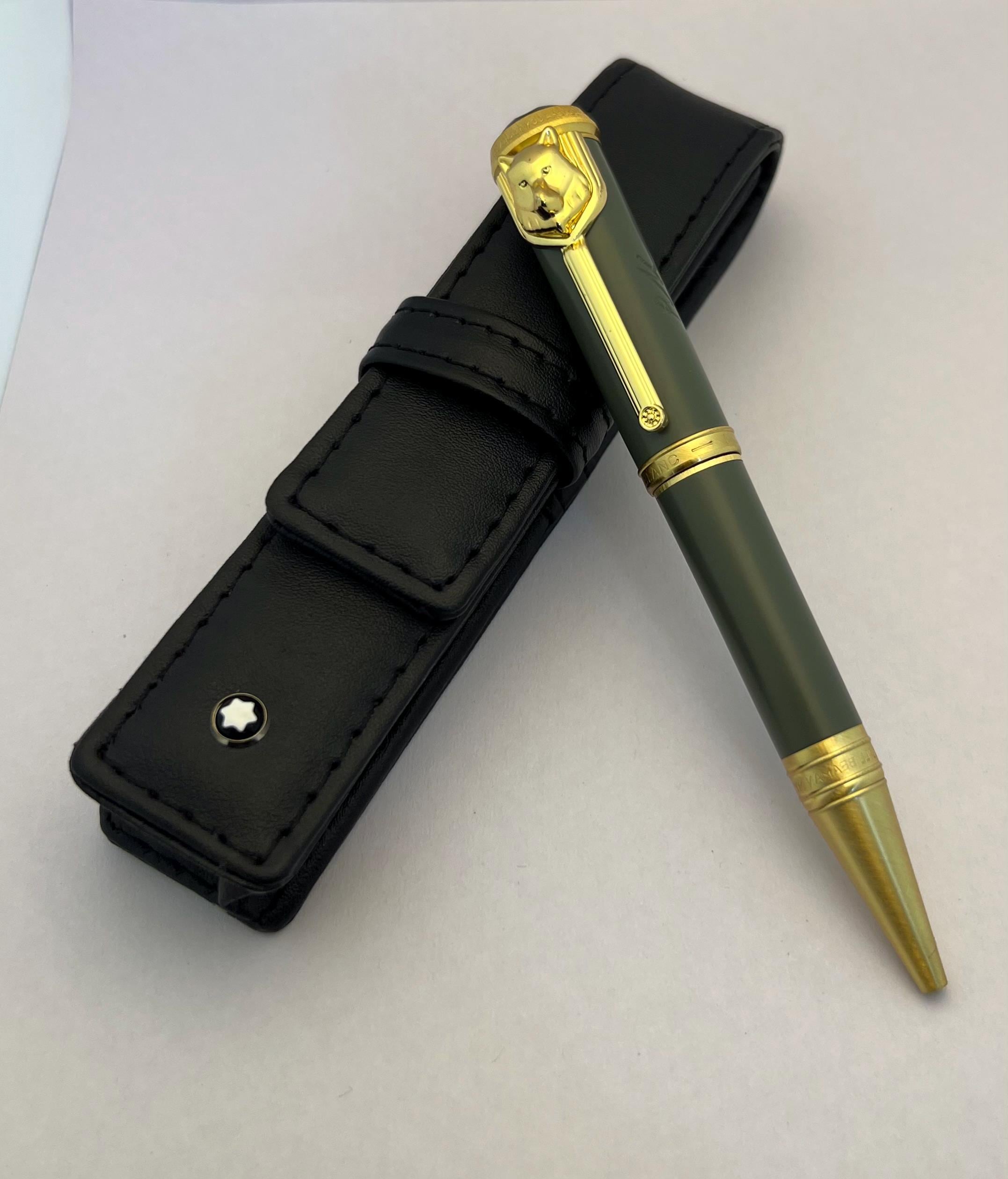 Green Montblanc Pen - Etsy