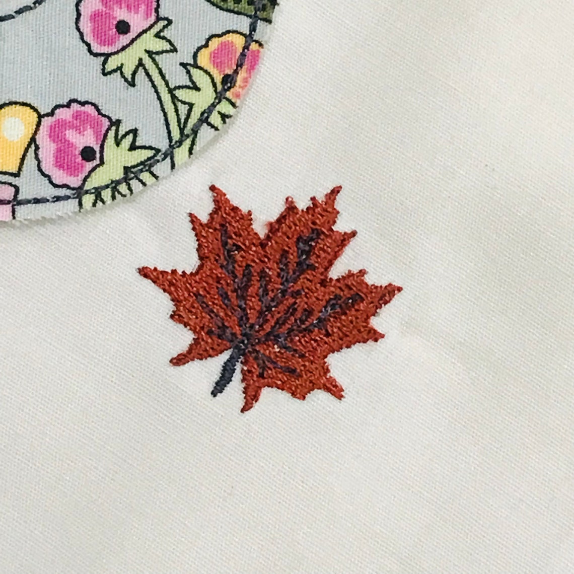 Mini Maple Leaf Machine Embroidery Designs - Instant Download - Etsy