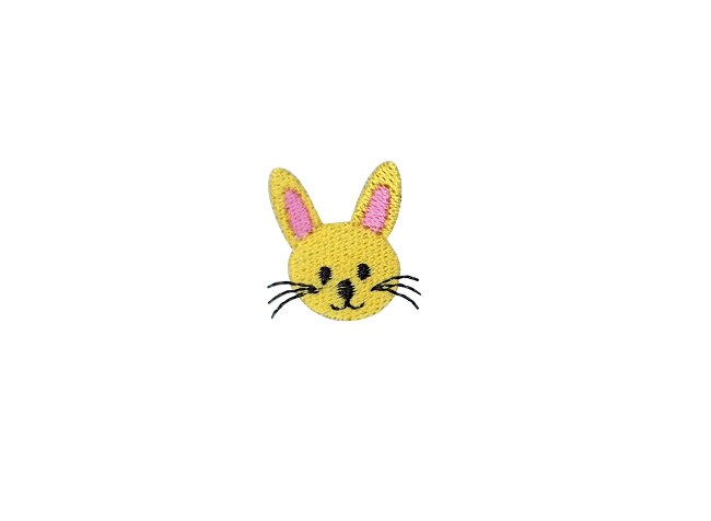 Mini Rabbit Embroidery Design, Small Rabbit Face Machine Embroidery ...