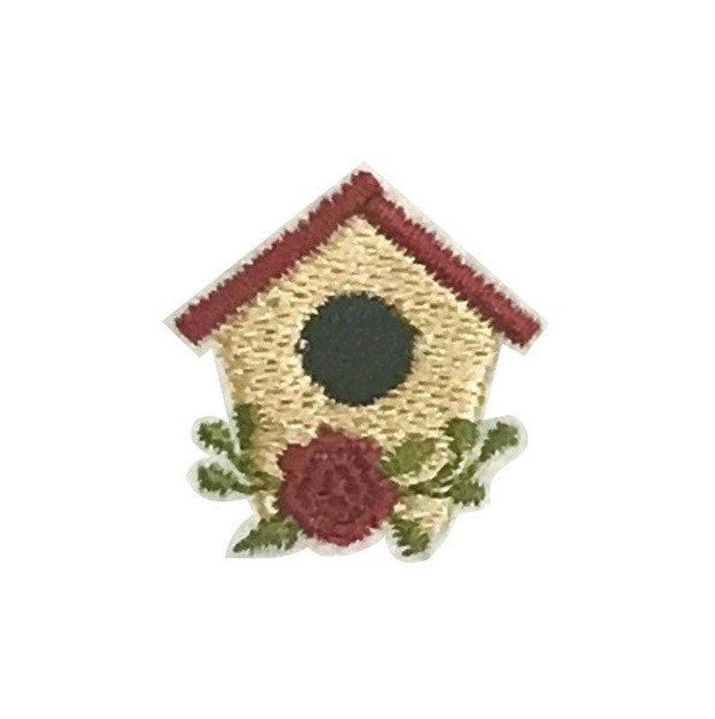 Birdhouse Embroidery Design Mini Birdhouse Machine Embroidery Etsy
