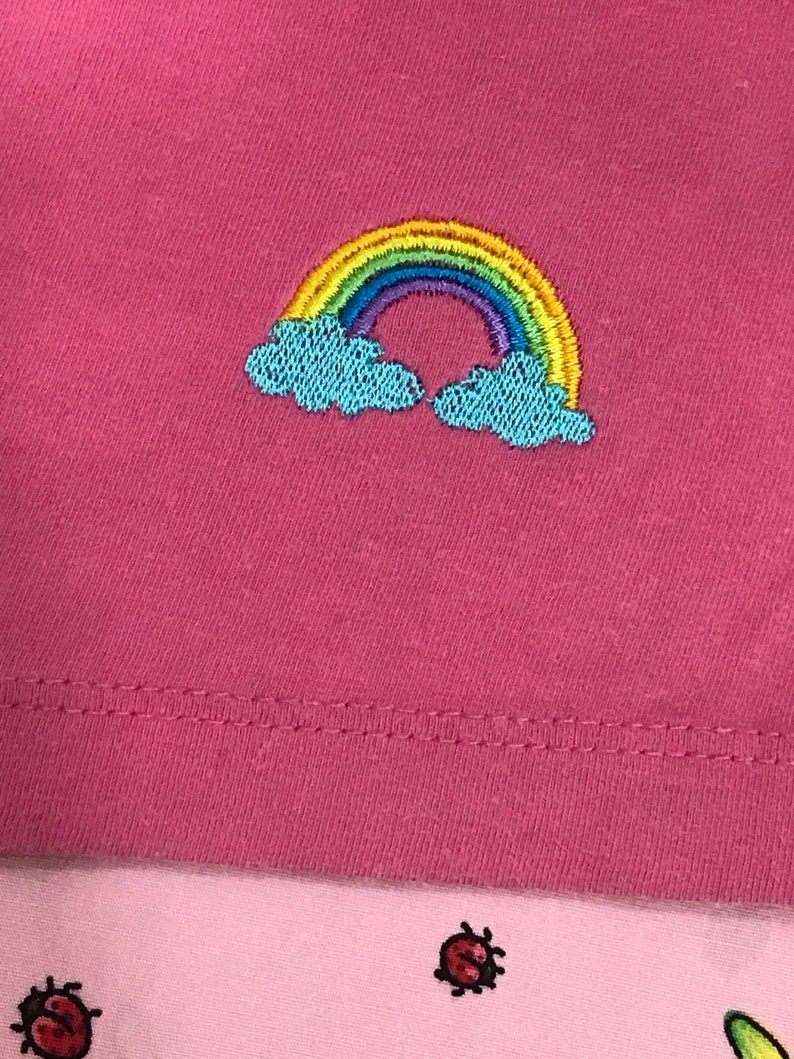 Mini Rainbow Embroidery Design Small Rainbow Machine - Etsy