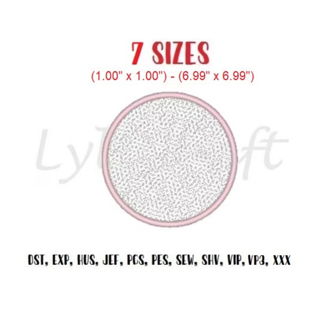 Knockdown Round Frame Embroidery Design, Embossed Round Frame Machine ...