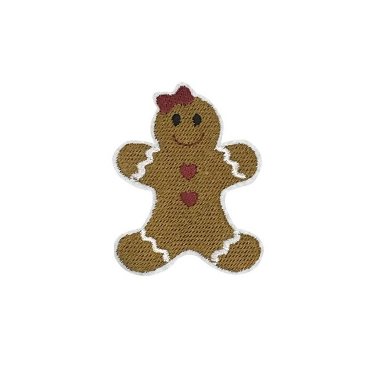 Mini Gingerbread Embroidery Design Mini Christmas Embroidery Etsy