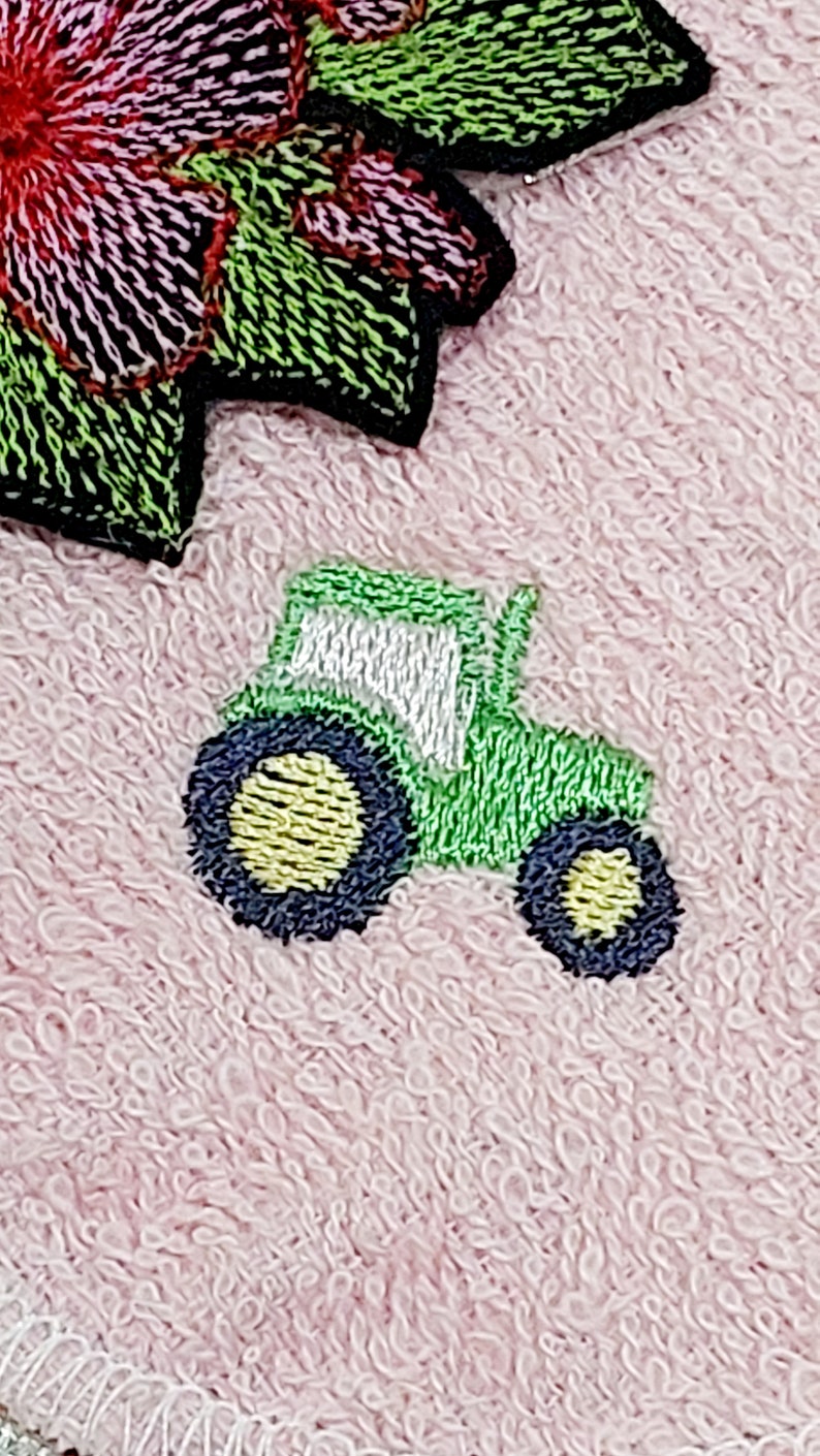 Mini Tractor Embroidery Design, Small Tractor Machine Embroidery Design ...