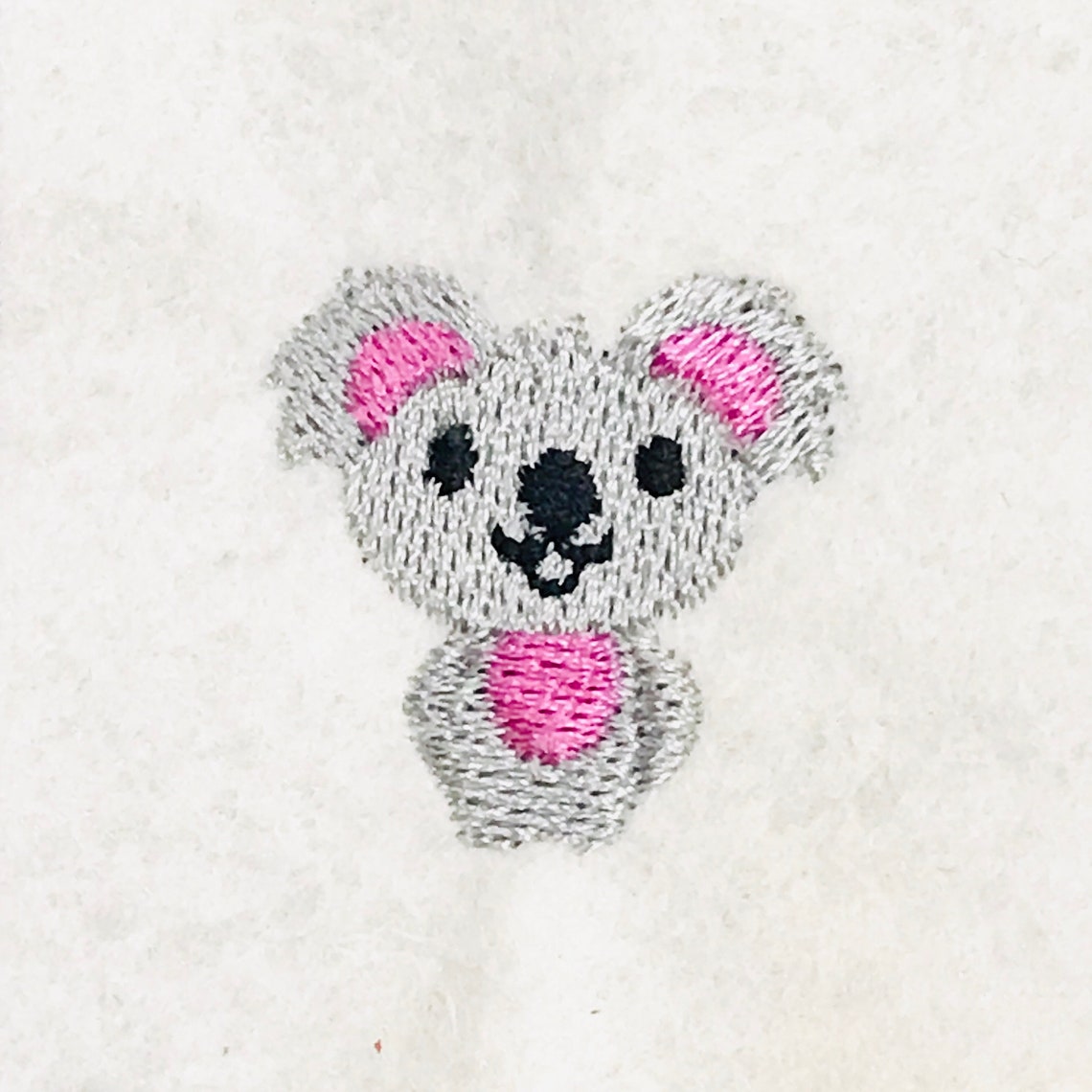 Mini Koala Bear Embroidery Design Koala Embroidery Designs Etsy