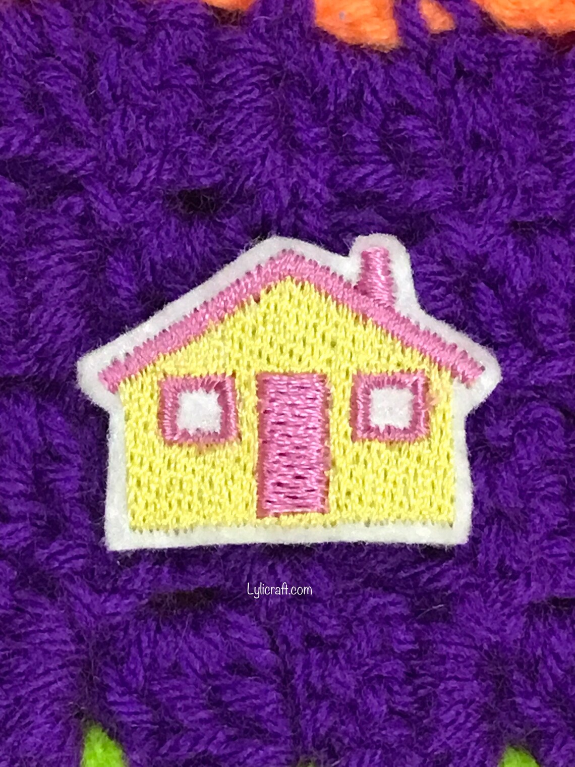 Mini House Embroidery Design Small House Machine Embroidery Etsy
