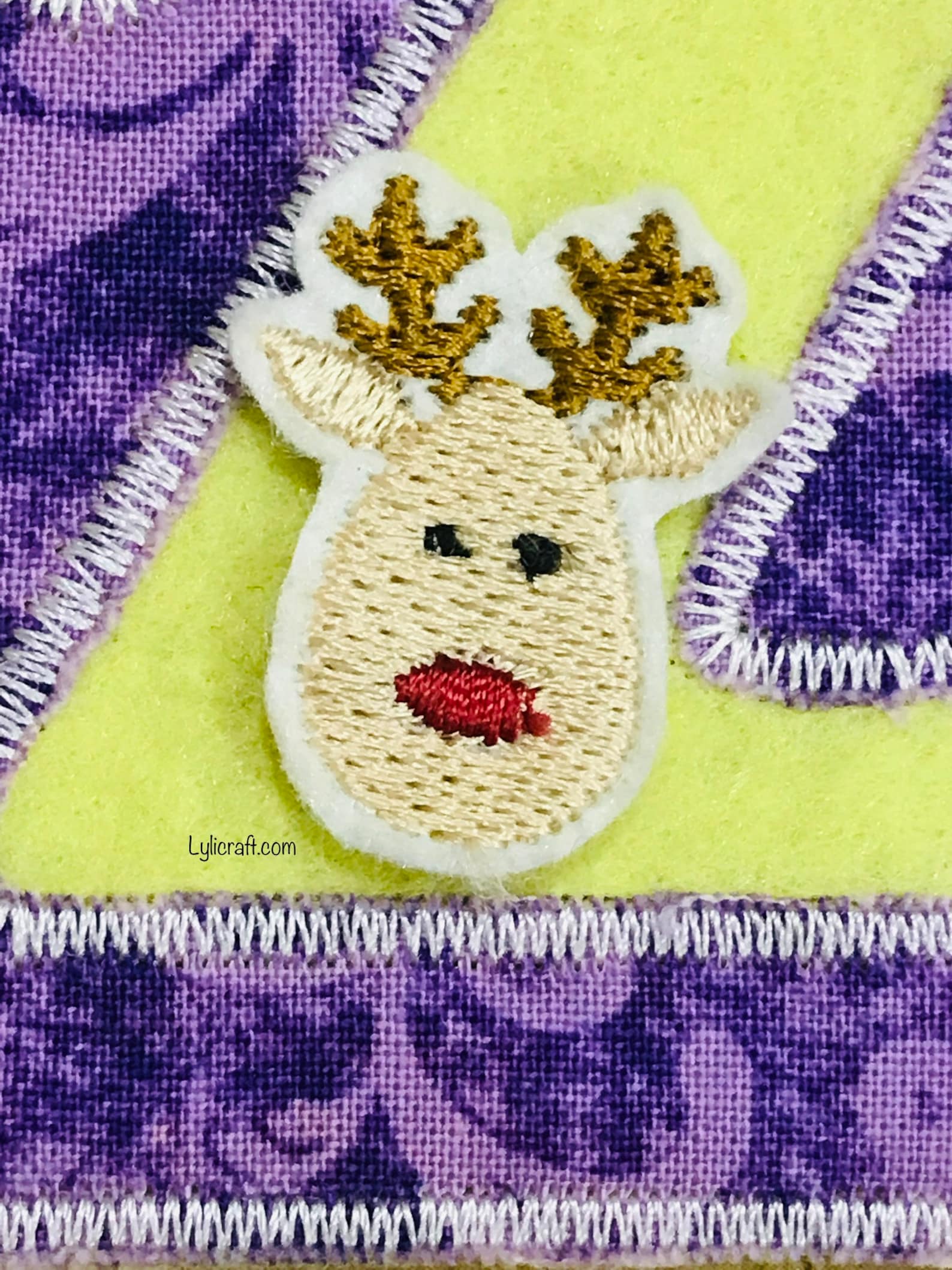 Mini Deer Embroidery Design Small Deer Machine Embroidery Etsy