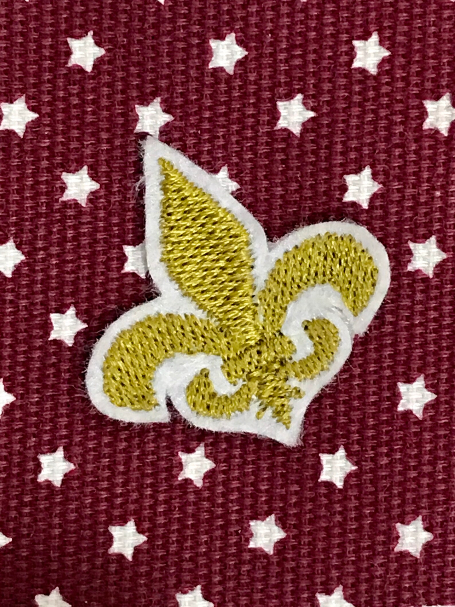 Mini Fleur De Lis Embroidery Design Mini Fleur De Lis Etsy