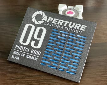 Aperture Labs Steam Machine Faceplate – Magnetic Replacement Cover