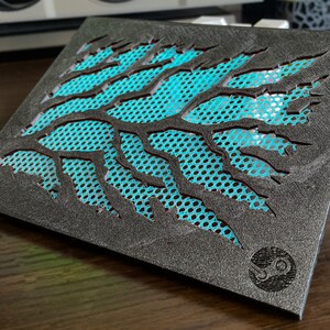 Alien Tendrils Steam Machine Face Plate - Magnetic - PETG