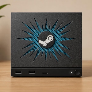 Borealis Spike Steam Logo - Steam Machine Cover Face Plate - Magnetic - PETG