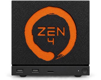 Placa frontal AMD Zen 4 Steam Machine - Cubierta de ventilación magnética tipo panal