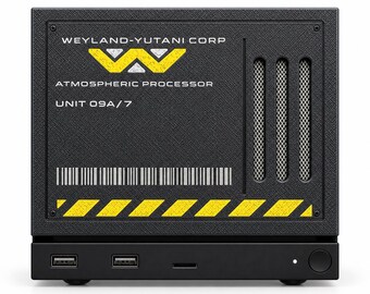 Placa frontal para máquina de vapor Weyland-Yutani Alien – Cubierta de repuesto magnética