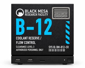 Placa frontal para máquina de vapor Mesa B-12 negra – Cubierta magnética ventilada azul