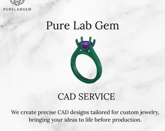 Custom Jewelry CAD Design Service, 3D Jewelry Modeling