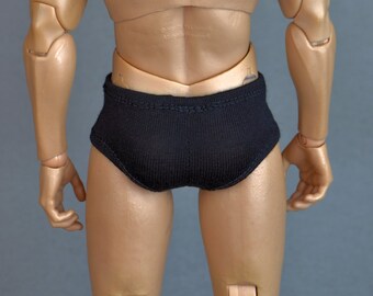 1/6th Scale Brown Briefs Men's Underwear Fits 12 Inch Figures Dolls E.g.  Hot Toys TTM 19 Phicen Tbleague M31 M32 M33 Fashion Royalty Homme -   Denmark