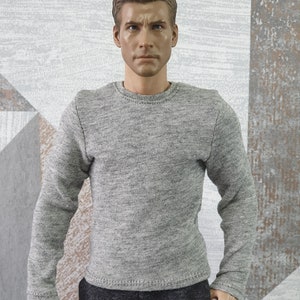 Maglietta Maniche Lunghe Scala 1/12 – Per Action Figure E Bambole Da 6 Pollici