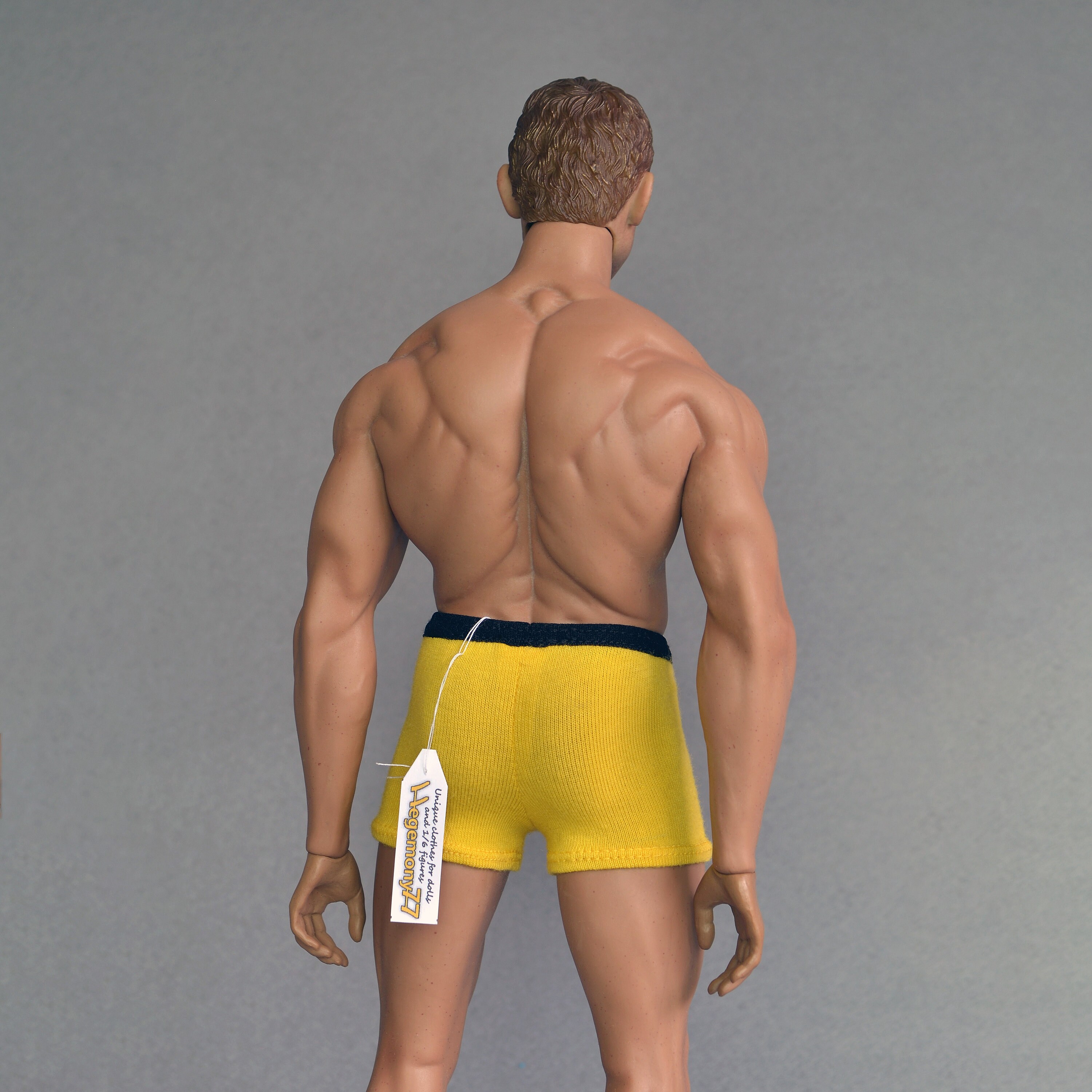 1/ 6th Scale XXL Yellow Trunks Men's Underwear Fits Etsy Denmark