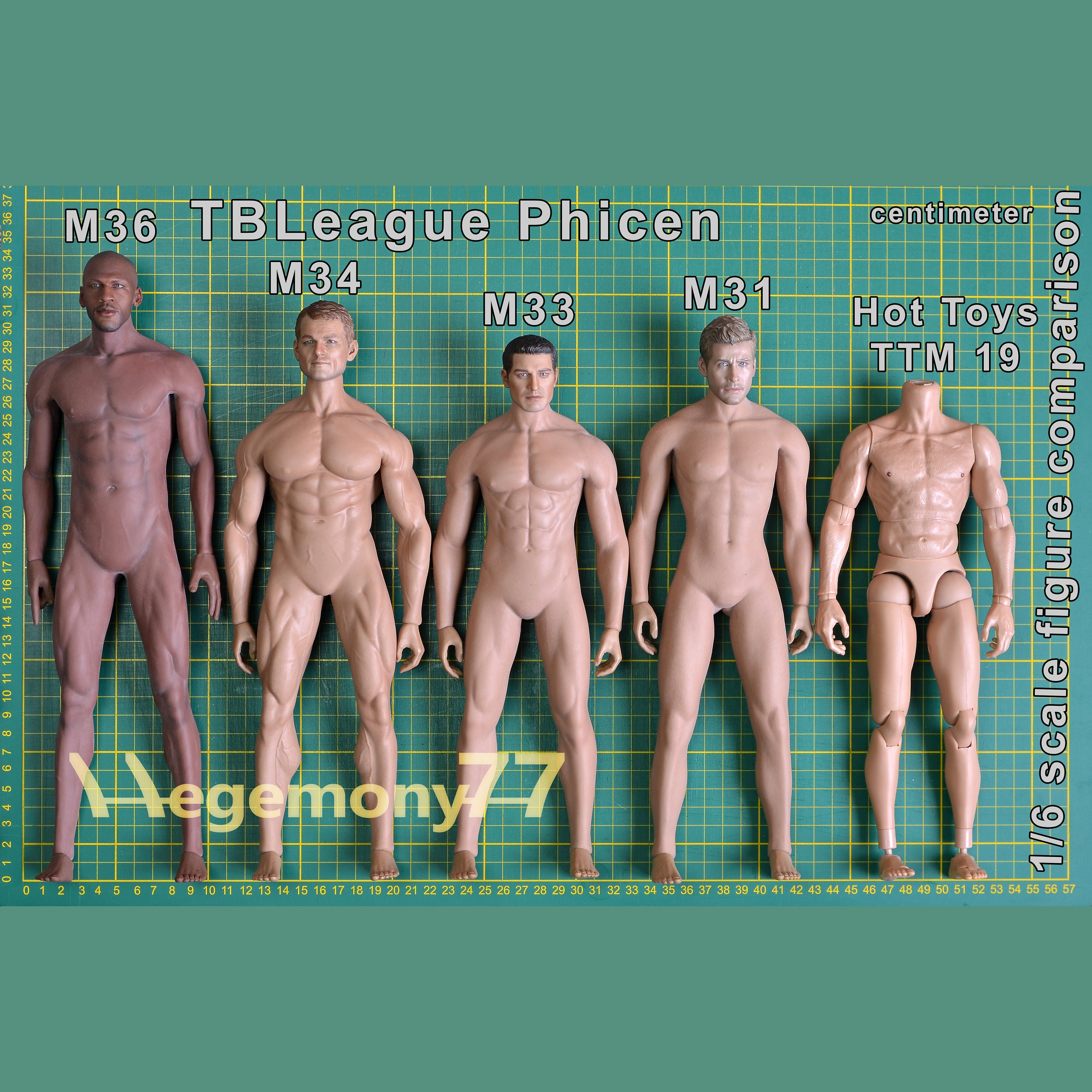 1/6 scale XXL red men's underwear for TBLeague - Buy one-sixth