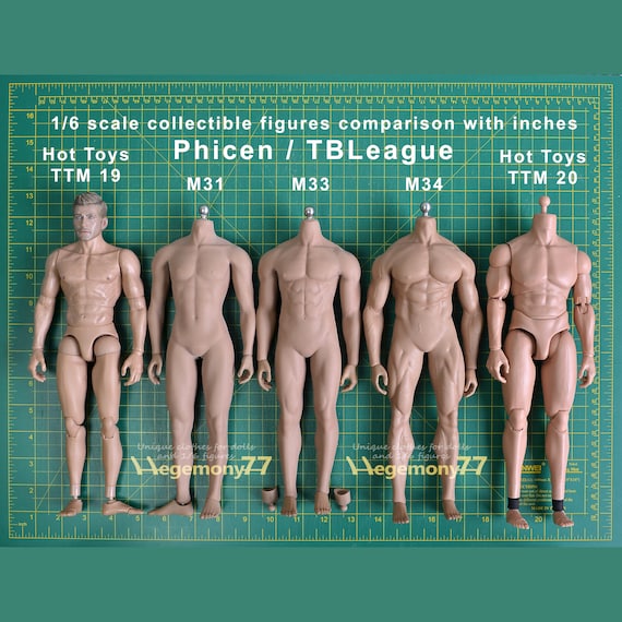 1/6 Scale XXL Yellow Trunks: Phicen/tbleague M34/M35/M36, Hot Toys