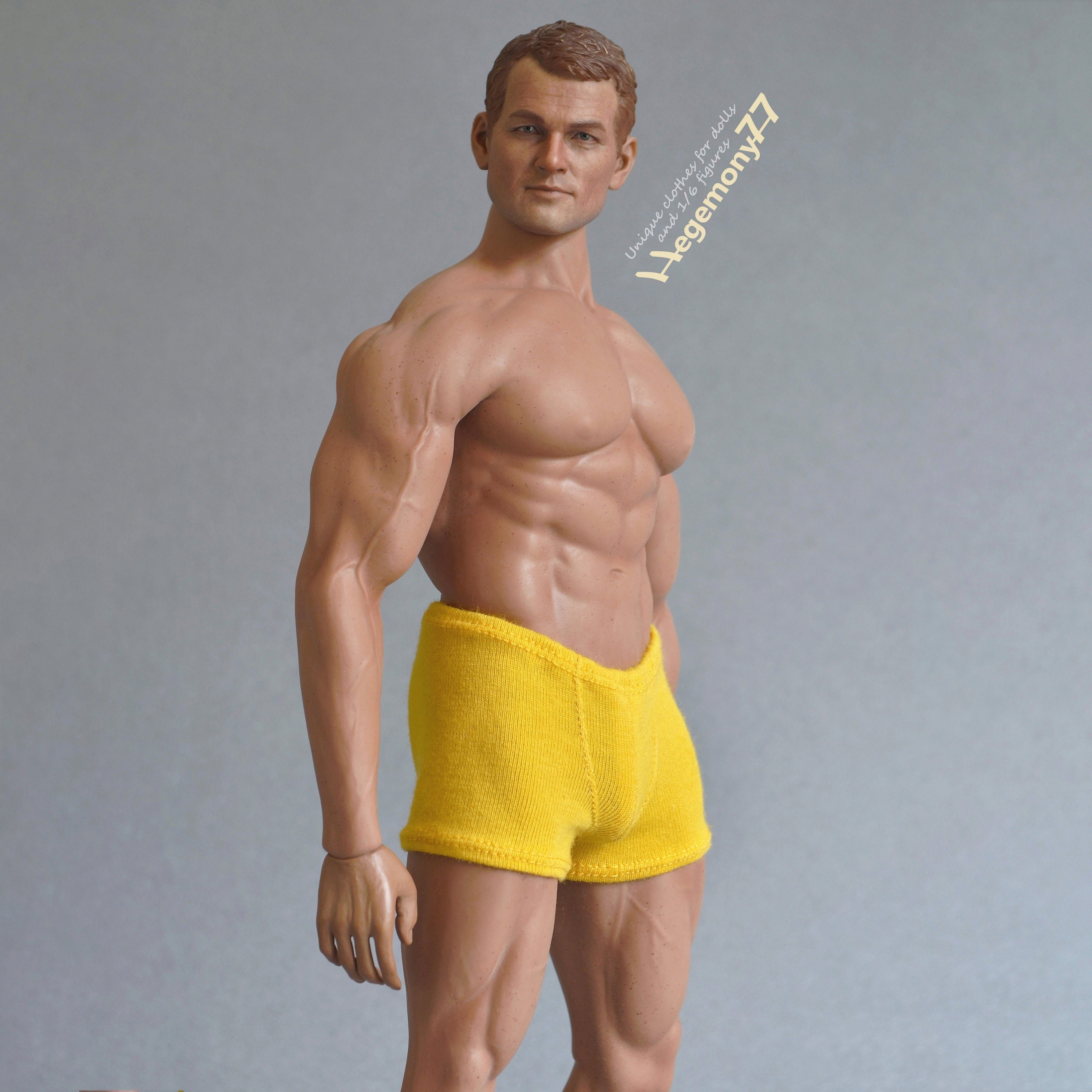 1/6スケール XXL イエロートランクス：ファイセン/TBLeague M34/M35