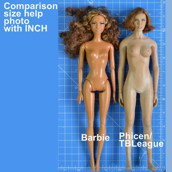 barbie head on phicen body