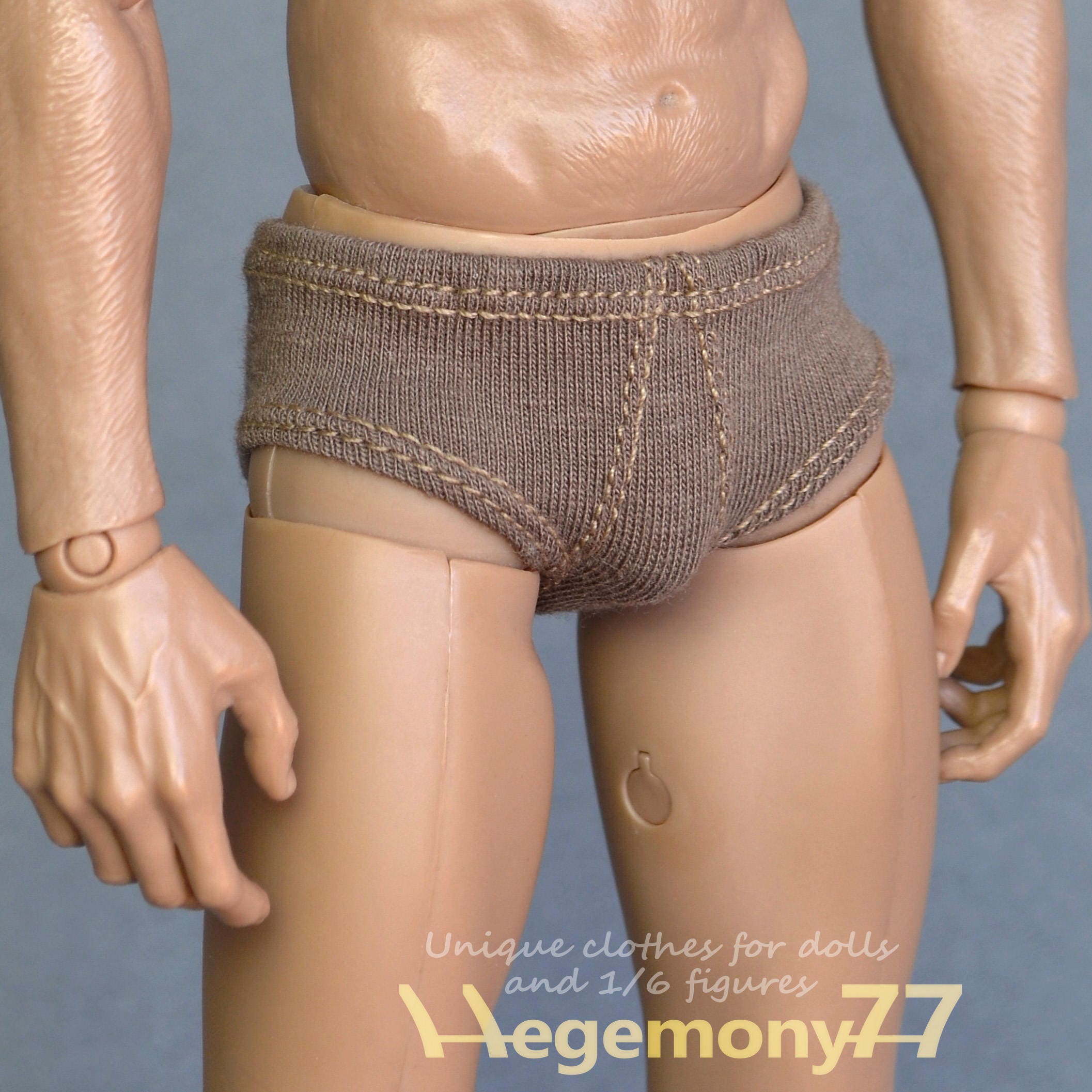 1/6th Scale Brown Briefs Men's Underwear Fits 12 Inch Figures Dolls E.g.  Hot Toys TTM 19 Phicen Tbleague M31 M32 M33 Fashion Royalty Homme -   Canada