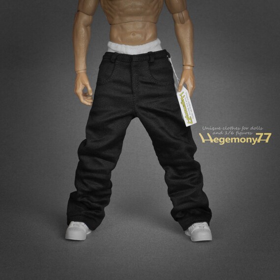 black hip hop jeans