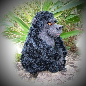 MOUNTAIN GORILLA toy knitting pattern by Georgina Manvell Pdf download