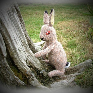 HARE, MOLE, HEDGEHOG knitting pattern by Georgina Manvell
