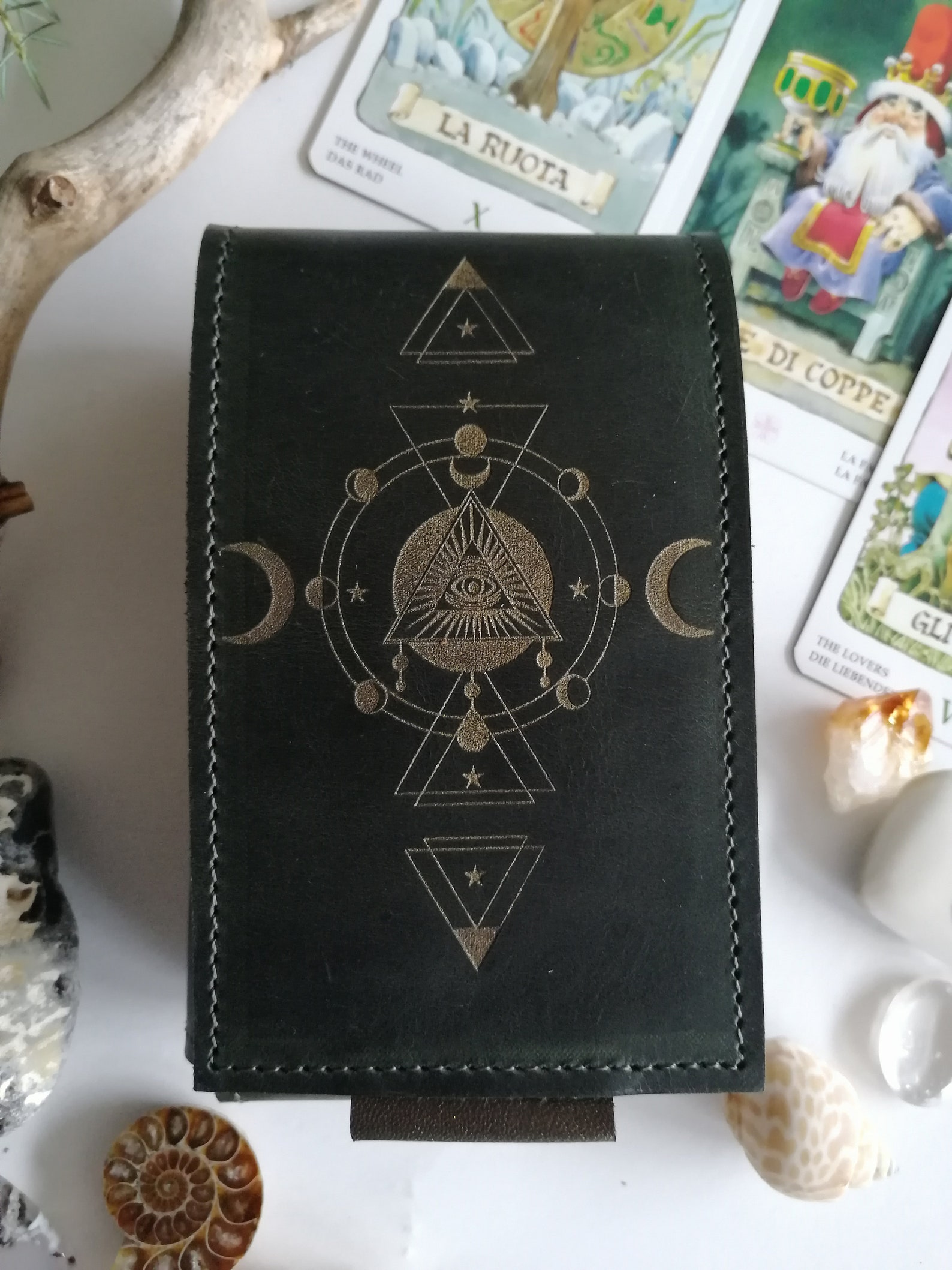 Tarot Tarot Card Case for Taro Cards Oracle Cards Masonic Etsy