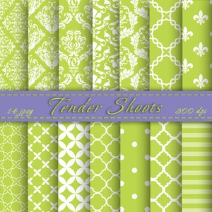 INSTANT DOWNLOAD - Papier numérique vert lime, papier à gratter numérique, paquet de papier, design graphique, utilisation personnelle ou commerciale