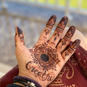 100 g fresh henna powder image 3