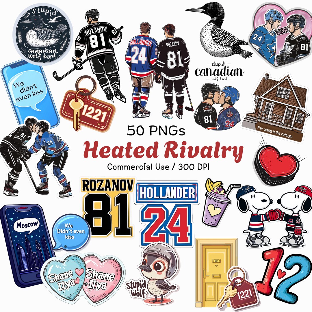 Heated Rivalry PNG - Ilya Rozanov - Shane Hollander Hockey Romance ...