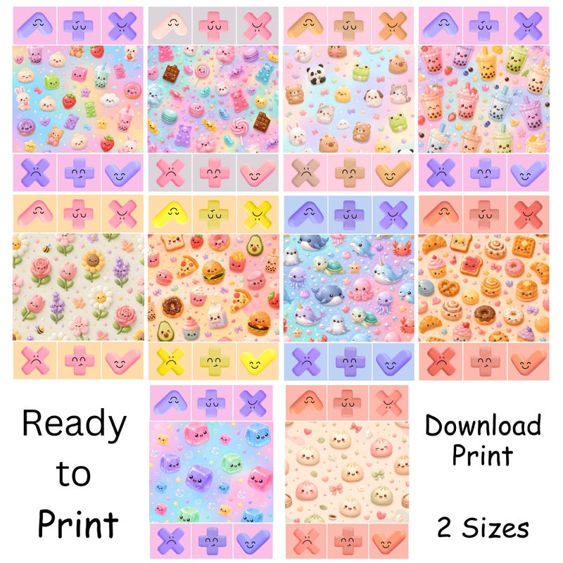 Fidget Trading Mat Printable - Etsy