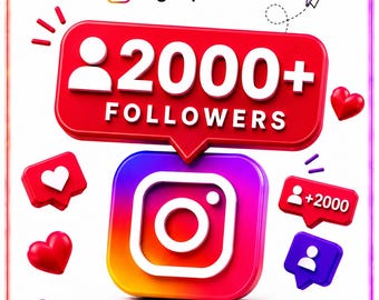 2000 Instagram Followers Guide | 2K IG Followers Strategy | Organic Instagram Growth | Real Follower Growth | Growth Digital Download