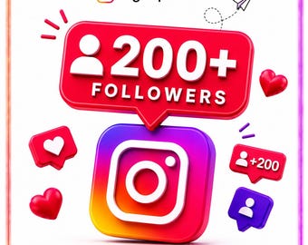 200 Instagram Followers Pack Strategy | 200 IG Starter Pack | Instagram Growth Starter | Organic Social Media Growth | Digital Download