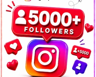 5000 Instagram Followers Growth Guide | Instagram 5k Followers Strategy | Big Creator Growth Guide | Viral Instagram Boost |Digital Download