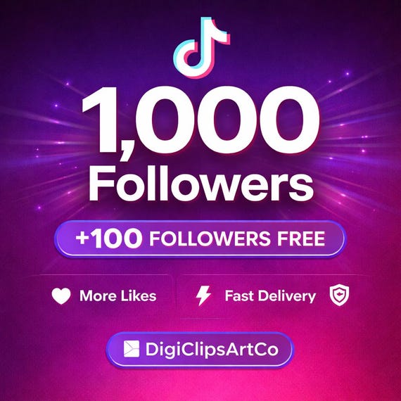 1,000 Organic Tiktok Followers Lifetime Guide | No Auto-Followers | Fast Delivery | Real Followers For Content Creator