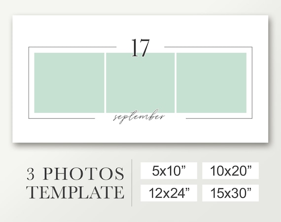 3 Photo Collage Template Photo Collage Template Number 3 , #Aff,