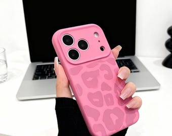 Leopard Silicone Phone Case | iPhone 11–17