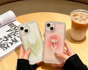 Tulip Clear Case for iPhone 17–7 | Soft Shockproof Cover