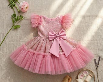 Sparkle Bloom Tutu Dress