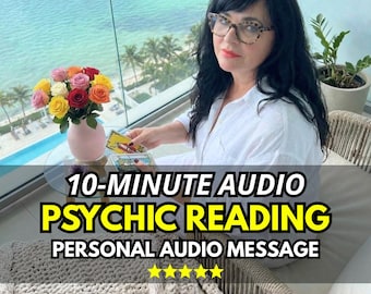 Leitura em áudio, Leitura de Tarot, Leitura Psíquica em formato de áudio, Leitura Geral, Carreira, Família e Amor, Mensagens Canalizadas