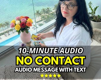 Leitura em áudio, Leitura de áudio sobre amor sem contato, Análise de relacionamentos, Leitura de tarô psíquico